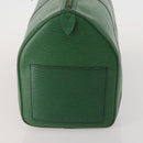LOUIS VUITTON Epi Keepall 50 Boston Bag Green M42964 LV Auth 187462V-3
