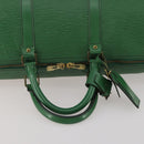 LOUIS VUITTON Epi Keepall 50 Boston Bag Green M42964 LV Auth 187462V-7