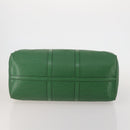 LOUIS VUITTON Epi Keepall 50 Boston Bag Green M42964 LV Auth 187462V-5