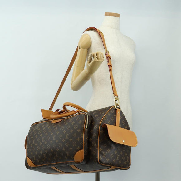 LOUIS VUITTON Monogram Archives Keepall Cargo 50 Boston Bag M14735 Auth 187463SM