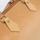 LOUIS VUITTON Nomad leather Speedy 30 Hand Bag Beige M85392 LV Auth 187464SAV-18