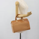 LOUIS VUITTON Nomad leather Speedy 30 Hand Bag Beige M85392 LV Auth 187464SAV-22