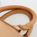 LOUIS VUITTON Nomad leather Speedy 30 Hand Bag Beige M85392 LV Auth 187464SAV-8