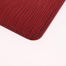 LOUIS VUITTON Epi Wallet 2 Set Red LV Auth 187468A-27