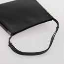 GUCCI GG Canvas Bamboo Shoulder Bag Leather Canvas 3 Set Brown Black Auth 187469-12