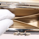 CHANEL Matelasse Chain Shoulder Bag Lamb Skin Black Gold CC Auth 187480SAM-23