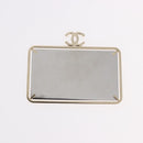 CHANEL Matelasse Chain Shoulder Bag Lamb Skin Black Gold CC Auth 187480SAM-24