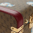 GUCCI Micro GG Supreme Doraemon Attaché Case PVC 2way Beige 633587 Auth 187481SM-18