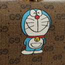 GUCCI Micro GG Supreme Doraemon Attaché Case PVC 2way Beige 633587 Auth 187481SM-22