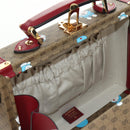 GUCCI Micro GG Supreme Doraemon Attaché Case PVC 2way Beige 633587 Auth 187481SM-31