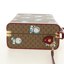 GUCCI Micro GG Supreme Doraemon Attaché Case PVC 2way Beige 633587 Auth 187481SM-4