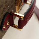 GUCCI Micro GG Supreme Doraemon Attaché Case PVC 2way Beige 633587 Auth 187481SM-14