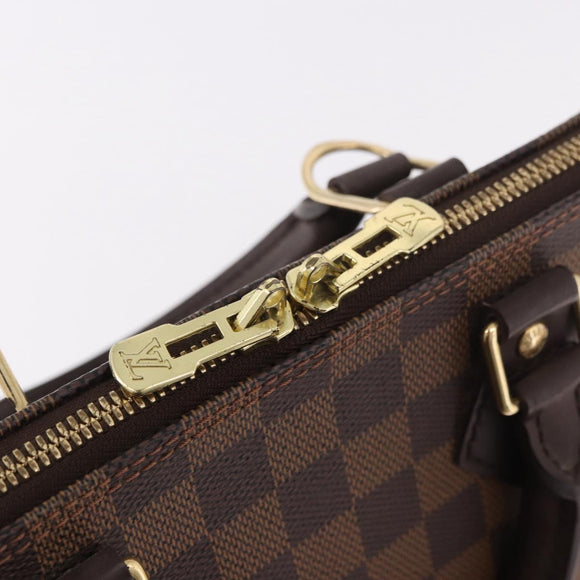 LOUIS VUITTON Damier Ebene Alma Hand Bag N51131 LV Auth 187482V