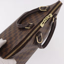 LOUIS VUITTON Damier Ebene Alma Hand Bag N51131 LV Auth 187482V-6