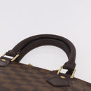 LOUIS VUITTON Damier Ebene Alma Hand Bag N51131 LV Auth 187482V-8