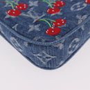 LOUIS VUITTON Monogram Denim Cherry Pochette Accessoires M13994 LV Auth 187483SM-14