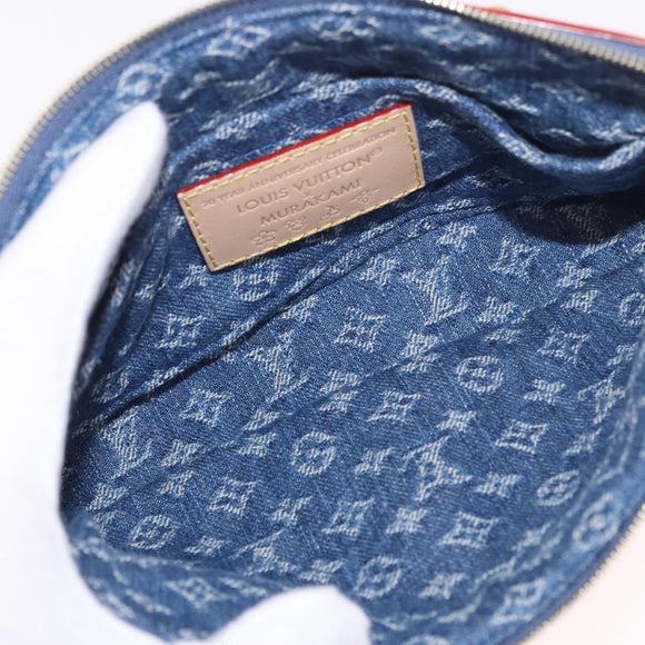 LOUIS VUITTON Monogram Denim Cherry Pochette Accessoires M13994 LV Auth 187483SM