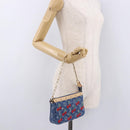 LOUIS VUITTON Monogram Denim Cherry Pochette Accessoires M13994 LV Auth 187483SM-26