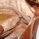 GUCCI Bamboo Shoulder Bag Leather 2way Brown Gold 001 0166 1638 Auth 187484-21