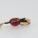 LOUIS VUITTON LV x YK Porte Cles Vivienne Charm metal M01145 Auth 187490SM-15