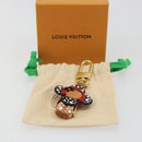 LOUIS VUITTON LV x YK Porte Cles Vivienne Charm metal M01145 Auth 187490SM-12