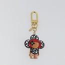 LOUIS VUITTON LV x YK Porte Cles Vivienne Charm metal M01145 Auth 187490SM-13
