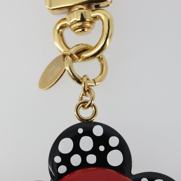 LOUIS VUITTON LV x YK Porte Cles Vivienne Charm metal M01145 Auth 187490SM