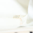 CHANEL Matelasse Chain Hand Bag Canvas White Silver CC Auth 187495V-12