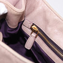 Miu Miu Handtas Leer 2-weg Roze Goud Auth 187497-24