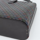 BOTTEGA VENETA INTRECCIATO Hand Bag Leather Black Gold Auth 187505V-16