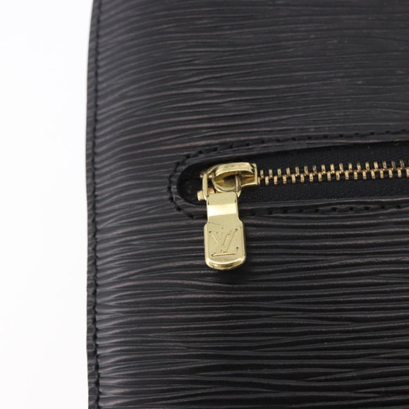 LOUIS VUITTON Epi Mabillon Backpack Black M52232 LV Auth 187507