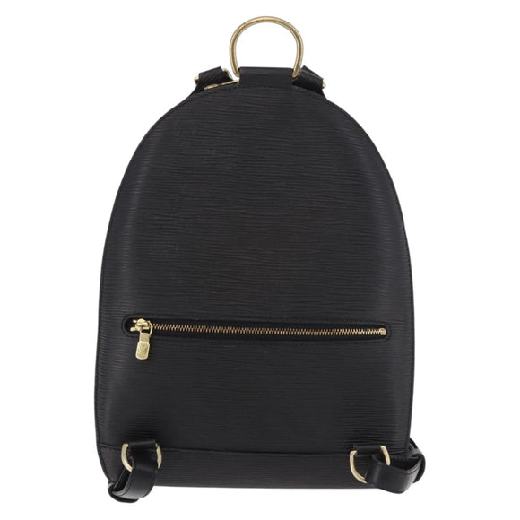 LOUIS VUITTON Epi Mabillon Backpack Black M52232 LV Auth 187507