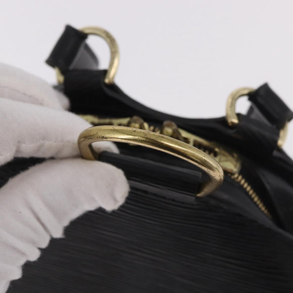 LOUIS VUITTON Epi Mabillon Backpack Black M52232 LV Auth 187507