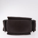 BOTTEGA VENETA Hand Bag Leather Brown Gold Auth 187509V-9