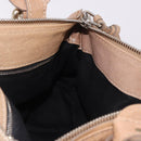 Chloe Paddington Hand Bag Leather Beige Gold Silver Auth 187513V-21