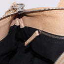 Chloe Paddington Hand Bag Leather Beige Gold Silver Auth 187513V-23