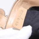 Chloe Paddington Hand Bag Leather Beige Gold Silver Auth 187513V-11