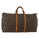 LOUIS VUITTON Monogram Keepall Bandouliere 60 Boston Bag M41412 LV Auth 187517-1