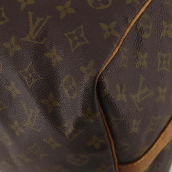 LOUIS VUITTON Monogram Keepall Bandouliere 60 Boston Bag M41412 LV Auth 187517