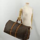 LOUIS VUITTON Monogram Keepall Bandouliere 60 Boston Bag M41412 LV Auth 187517-23