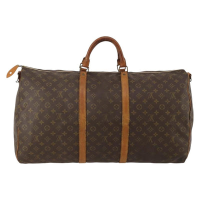 LOUIS VUITTON Monogram Keepall Bandouliere 60 Boston Bag M41412 LV Auth 187517 - 0