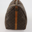 LOUIS VUITTON Monogram Keepall Bandouliere 60 Boston Bag M41412 LV Auth 187517-3