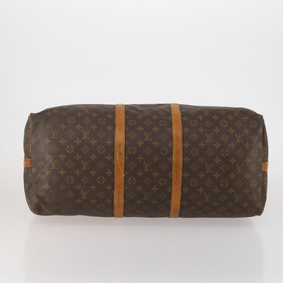 LOUIS VUITTON Monogram Keepall Bandouliere 60 Boston Bag M41412 LV Auth 187517