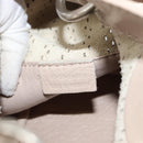 Chloe Kerala Hand Bag Leather Beige Silver Auth 187518V-11