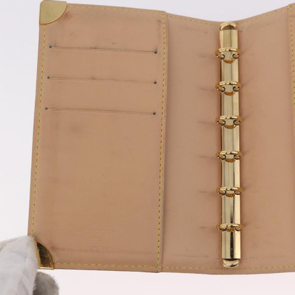 LOUIS VUITTON Monogram Multicolor Agenda PM Cover White R21074 LV Auth 187520