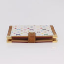 LOUIS VUITTON Monogram Multicolor Agenda PM Cover White R21074 LV Auth 187520-3