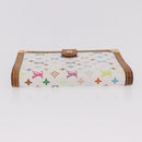 LOUIS VUITTON Monogram Multicolor Agenda PM Cover White R21074 LV Auth 187520-4