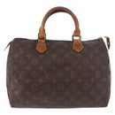 LOUIS VUITTON Monogram Speedy 30 Hand Bag M41526 LV Auth 187524-13