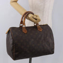 LOUIS VUITTON Monogram Speedy 30 Hand Bag M41526 LV Auth 187524-21