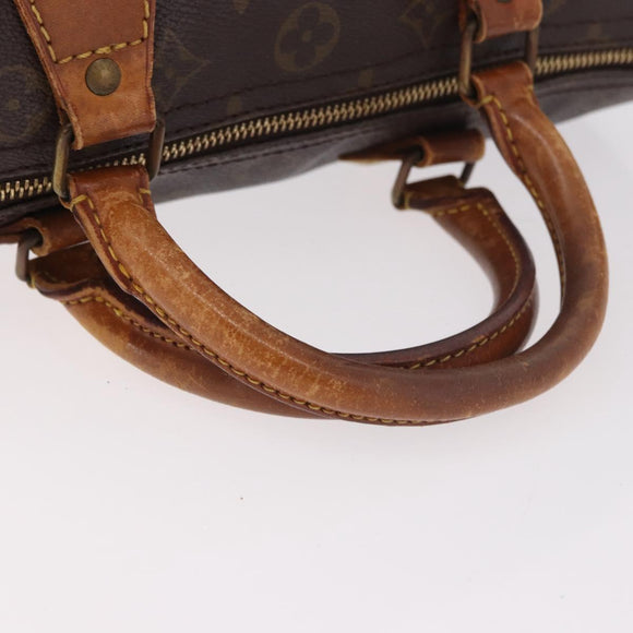 LOUIS VUITTON Monogram Speedy 30 Hand Bag M41526 LV Auth 187524